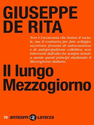 cover image of Il lungo Mezzogiorno